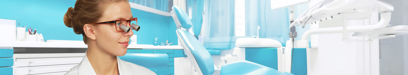 Dental Loupes New Fusion TTL 2.5x - 5.5x