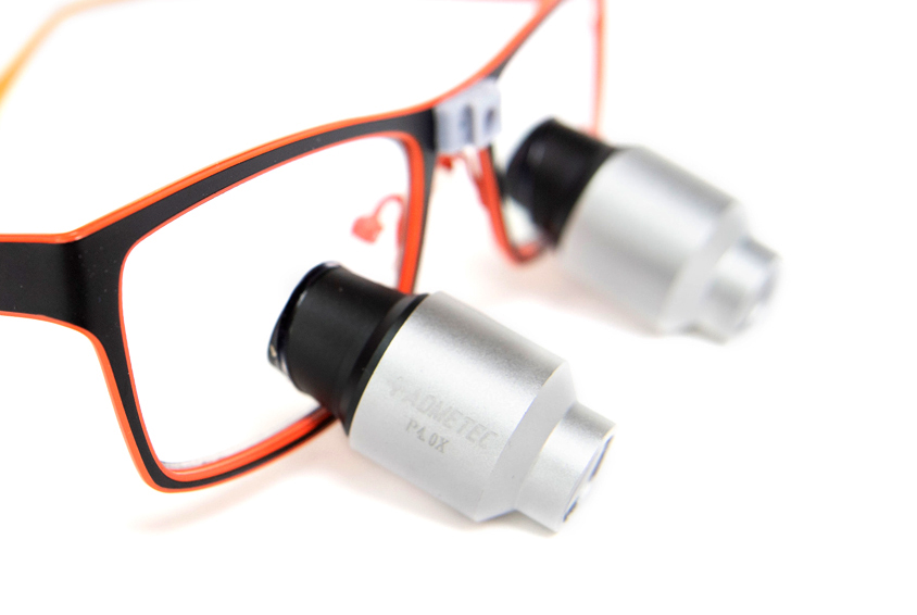 High Power Prismatic Dental Surgical Loupes  TTL 4.0x