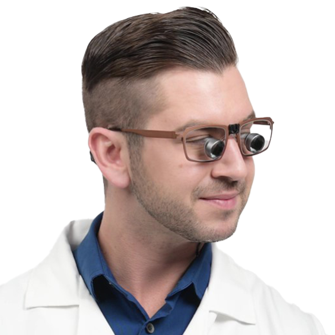 Ultra View Mini Dental Surgical TTL Loupes 3.0x | Super Light | Large Field