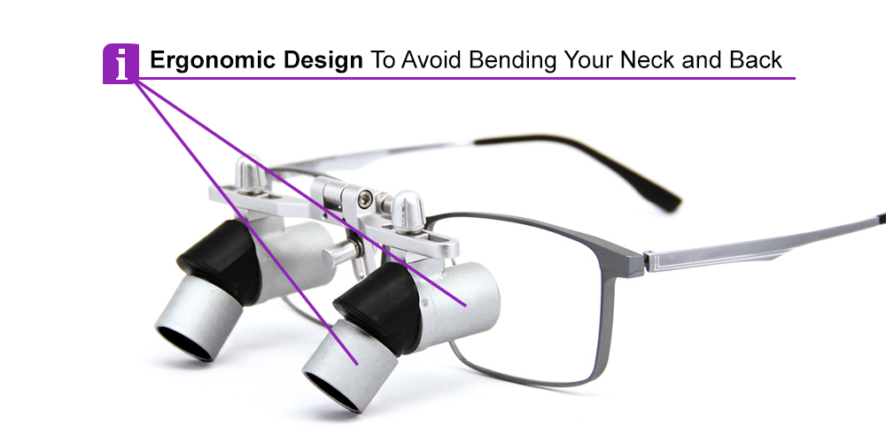 Ergo Prism Dental Surgical Loupes 5.0x