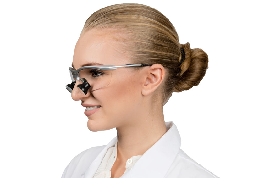 Super Light Micro Dental Surgical TTL Loupes 2.5x