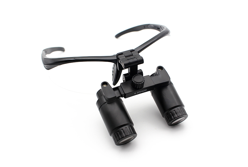 Prismatic Surgical Dental Loupes Flip-Up 4.0x