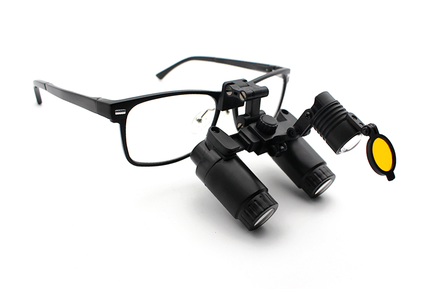 Prismatic Loupes and Headlight Combo Flip-Up 4.0x, Save $200