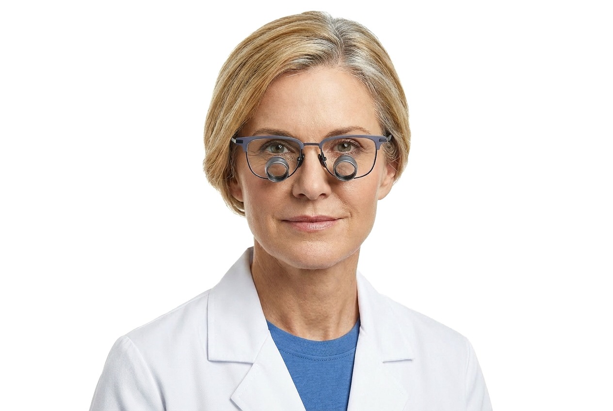 Ultra View Mini Dental Surgical TTL Loupes 3.5x | Super Light | Large Field