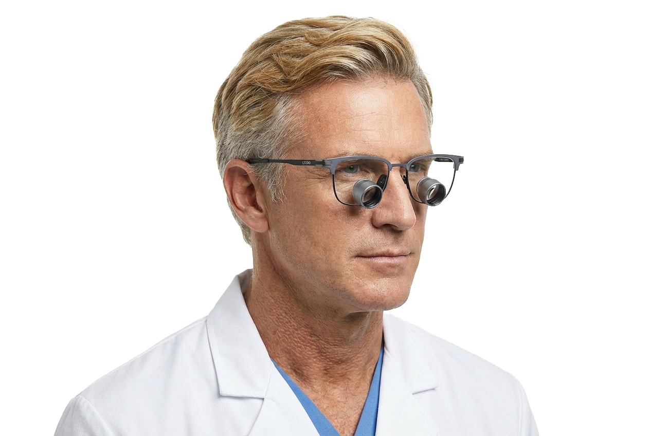 Ultra View Mini Dental Surgical TTL Loupes 3.5x | Super Light | Large Field