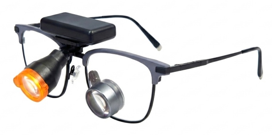 Ultra View Mini Dental Surgical TTL Loupes 3.5x | Super Light | Large Field