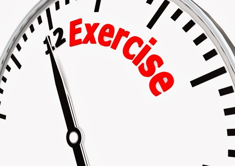 Take time to exercise 