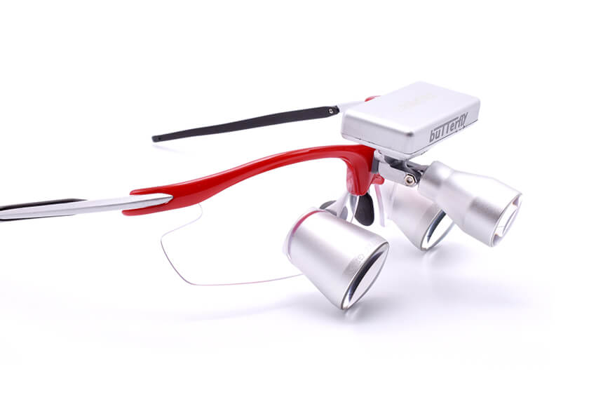 Fusion 2.5x ttl loupes and wireless headlight